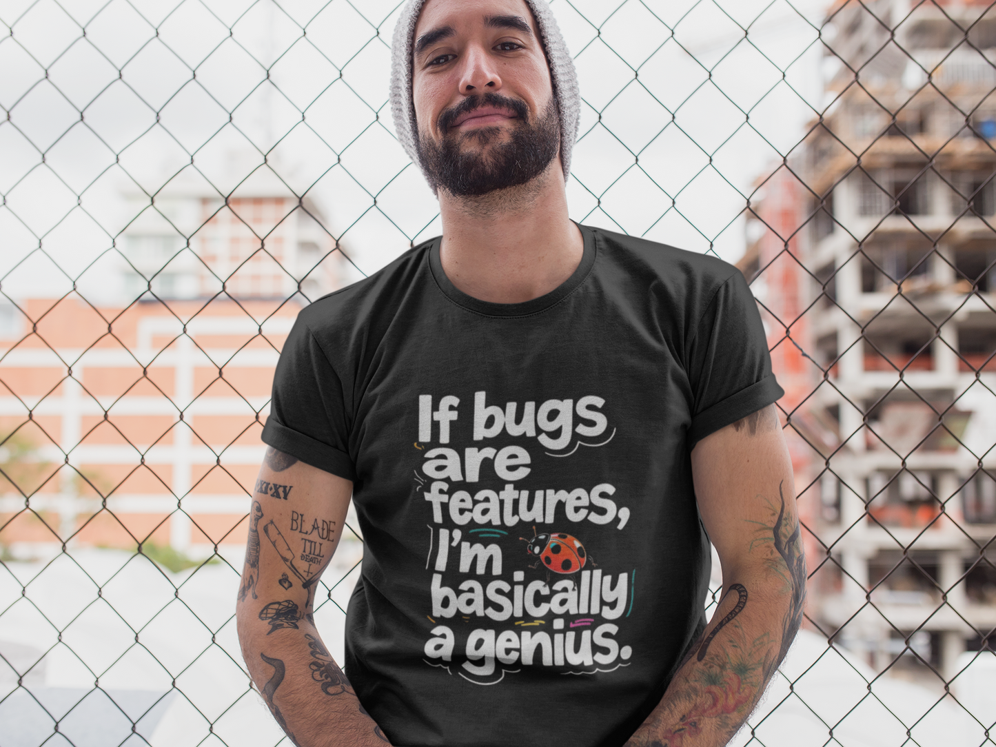 If bugs are features | Unisex Classic Crew T-Shirt