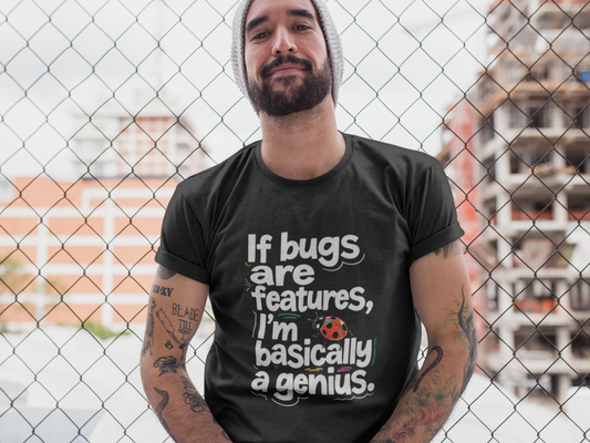If bugs are features | Unisex Classic Crew T-Shirt